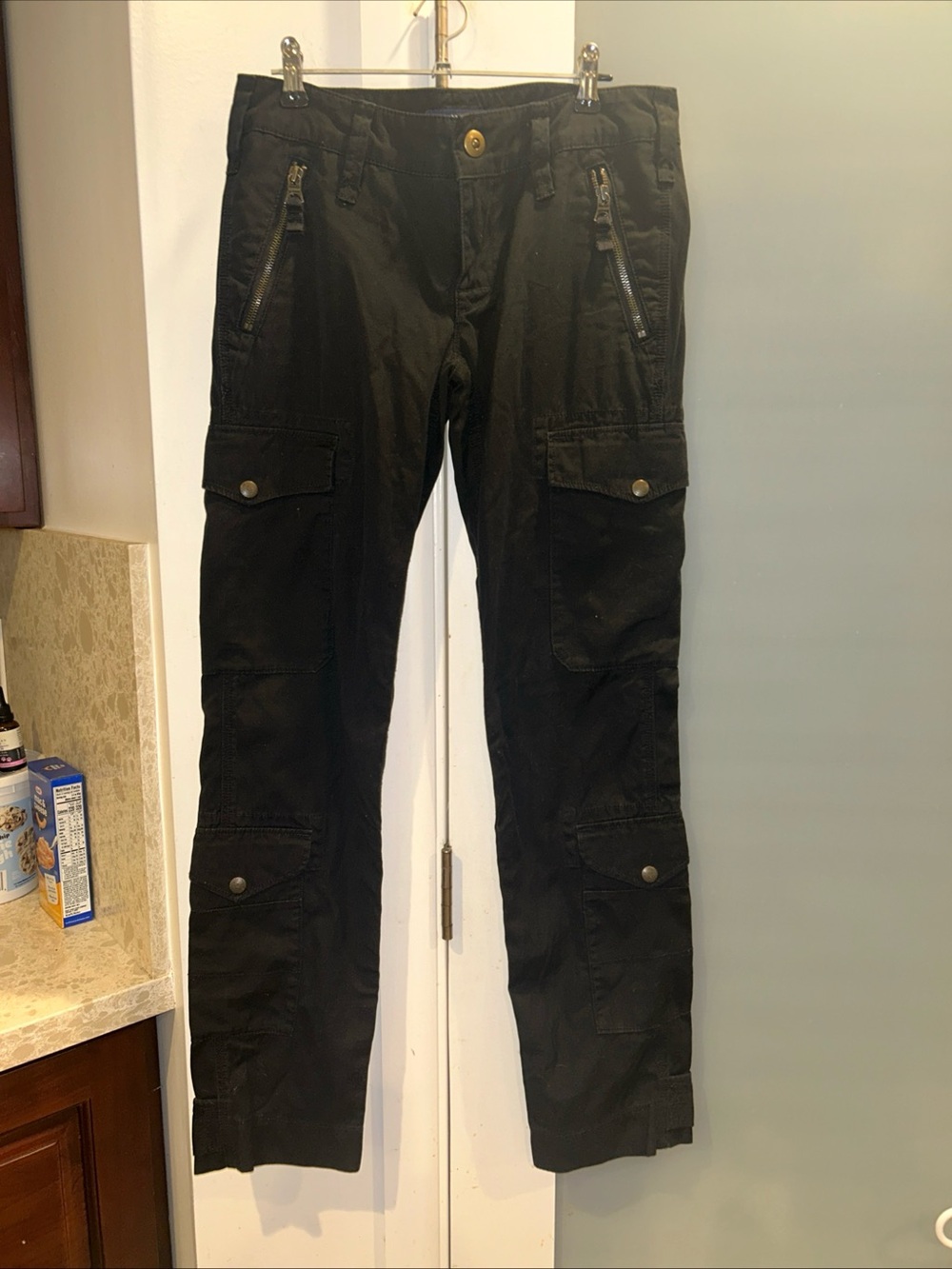 Ralph Lauren Sport Women’s Black Cargo Utility Pants Sz 2